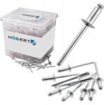 Hoegert Technik Hoegert Szegecskészlet 4×10mm 800 Db Alumínium-acél HT2C174 (HT2C174)