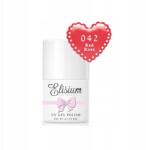 Elisium Uv Gel Polish, Hibrid lakk 042 Red Rose, 8ml (5902539709186)