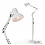 Smartled Álló LED-es padlólámpa E27 185cm Állítható olvasókapcsoló Fehér (Lampka podłogowa 1244)