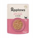 Applaws Tonhalfilé tasak macskáknak garnélarákkal húslevesben 70g Applaws