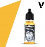 Vallejo 70953 Model Color 027 Flat Yellow 18 m