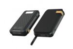 BOT Napelemes külső akkumulátor SP6 5 panel 25000 mAh fekete (3017-CER)