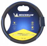 Michelin Kormányvédő huzat fekete/kék M 36, 8-39, 4cm Autóhoz