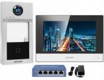 Hikvision Video kaputelefon Hikvision WiFi DS-KIS604-S PoE 7'' LCD Érintőképernyős (KIT-IP-PL604 / KIS604-S)