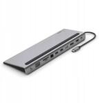 Belkin 11 az 1-ben Usb-c dokkolóállomás 5Gbps, 100W Pd, Hdmi, Dp 8K, Vga (INC004btSGY)