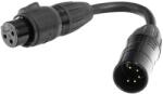 Accu-Cable DMX 5-pin M to 3-pin FM IP65