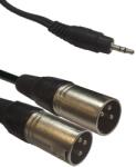 Accu-Cable AC-J3S-2XM/3 35 Jack Stereo to 2x XLR m