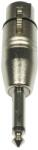 Accu-Cable AC-A-XF3/J6M XLR3pol F- Jack 63mm mono