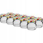 Browin 10 db-os Befőttesüveg készlet, barna, üveg, 30 ml, átlátszó (BW708184/ALL)