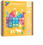 Connetix Csillogó kastély mágneses építőjáték 48 db-os (CT-G-00048-GP)