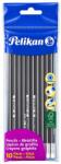 Pelikan Set 10 Creioane grafit HB hexagonale Pelikan cu radiera (400191619)