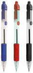 Zebra Golyóstoll 1 mm, Zebra Z-Grip, piros (37803) - web24