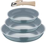 Bergner Set tigai BERGNER CLICKCOOK 4 piese (182024 cm), verde, aluminiu reciclabil (1926500)