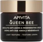 APIVITA Crema de fata anti-age, regeneratoare cu textura lejera Queen Bee, 50 ml, Apivita