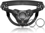 SuperLove Premium Strap-On Dildo Harness Black