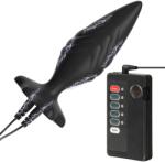 SuperLove E-Stim Silicone Anal Plug Set Black