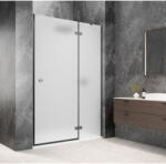 SAPHO GLOBE GUN METAL nyíló ajtó, 900mm, jobbos, matt üveg GB1090MRGM (GB1090MRGM)