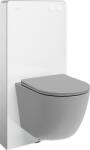 Mexen Lena set exterior WC cadru pneumatic Tex Air G cu vas WC și capac cu închidere lentă, gri deschis mat (615030224061A-20)