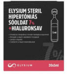 Elysium Steril 7%-os Hipertóniás Sóoldat+hialuronsav Natrium-klorid (20 X 5 Ml/doboz - doktorpatika