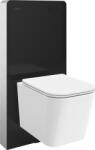 Mexen Teo set montaj pe perete WC cadru pneumatic Tex Air G cu vas WC Tornado și capac cu închidere lentă, alb (615030850600TA-70)