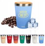 Fisura Hőszigetelt Bögre 310 Ml Acél Utazó Autóhoz (Thermic Blue)