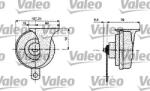 VALEO Claxon VALEO 479158 (479158)