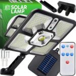 Retoo 220 LED-es napelemes Reflektor, mozgásérzékelővel, 2×1200mAh akkumulátor, 6500K, IP65, távirányítóval (ER1265)