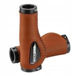 ROCKBROS Kerékpár markolat bőr Rockbros ergonomikus, barna (40720001002)