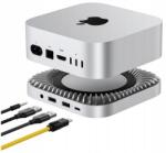 4Apple. pl Dokkoló állomás Hub NVMe M. 2 40Gbps Mac Mini M4 Pro 2xUSB Thunderbolt 4 5 (Stacja dokująca Hub Dock Mac Mini M4 Nvme HD)