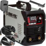 MAR-POL Inverteres Hegesztőgép 300A LCD Mma Igbt Tig Lift Maszk Vezetékek (M89377)