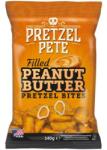 Perec Pete Pretzel Pete perecdarabkák mogyoróvajjal töltve 140 g (27897)