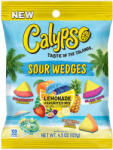 Calypso US savanyú rágógumik limonádé- és gyümölcsízzel, 127 g (27963)