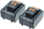 VHBW 2 db Rockwell RW9351.1 / Worx Li-ion akkumulátor - 3000 mAh, 20 V (889008642)