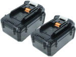 VHBW 2 db Li-ion akkumulátor Makita gépekhez, BL3622A és BL3626 helyett - 3000 mAh, 36 V (800117242)