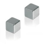 Franken Mágnes, 1x1x1cm, erős, üvegtáblához, HMN1010 Franken ezüst 4 db/csomag - papirx