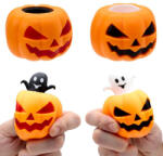 Puckator Halloweeni nyomogatható antistressz játék, tökből kiugró szellem, kísérteties Spooky, kétféle változat (PCT-TY924) - officetrade