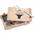 WMF steak evőeszköz készlet, ezüst, rozsdamentes acél, 12 részes (3399074141175)