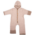 Cosilana Overall lână merinos fleece si bumbac, Cosilana - Latte Machiato