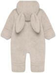 HUTTEliHUT Overall cu urechi Bunny lână merinos fleece Huttelihut - Camel Melange