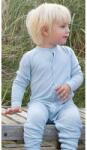 JOHA Overall/Pijama lână merinos cu/fara sosete Joha - Basic Blue