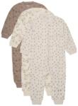 Pippi Salopetă cu fermoar din bumbac Pippi - Offwhite ( 1 buc. )