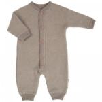 JOHA Overall din lână merinos fleece Joha - Basic Sesame Melange