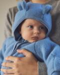 HUTTEliHUT Overall cu urechi lână merinos fleece Huttelihut - Windward Blue