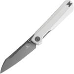 Bestechman - Curvee - AEB-L Grey PVD with White G10 handle BMK20D
