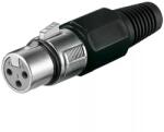 Goobay Mufa XLR mama 3 pini cu lipire Goobay (11755) - balutatech