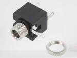 Cliff Conector Jack 3.5 mm CLIFF FC6812 JYO-35 pentru panou soclu mama mono 2 contacte (FC6812 JYO-35) - balutatech