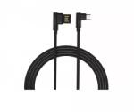 GOLF Cablu Golf Pudding Micro USB 48M 1m 2.4A negru (GC-48M-B) - balutatech