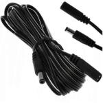 ESPE Cablu prelungitor 2x0.5mm2 DC 5.5 2.1 mufa - DC 5.5 2.1 mama 2m 5A drept negru ESPE KAB-2MWT GN2.1 (22617)