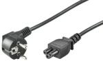  Cablu alimentare laptop 1.8m C5 la schuko 90 grade negru (21989)