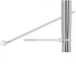 Goobay Coliere plastic de strangere cabluri 365x3.5 mm transparent interior-exterior 100buc Goobay (17063)